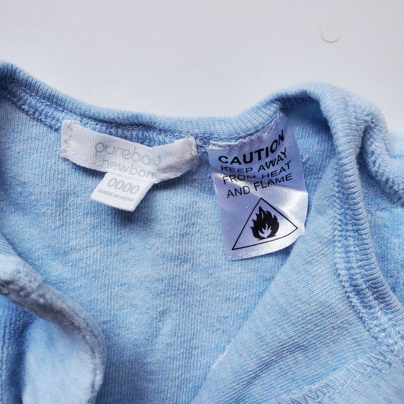 Blue Purebaby Sleeper for Newborns - Picture 5 of 9